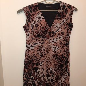 Dana Buchman dress size XL leopard print